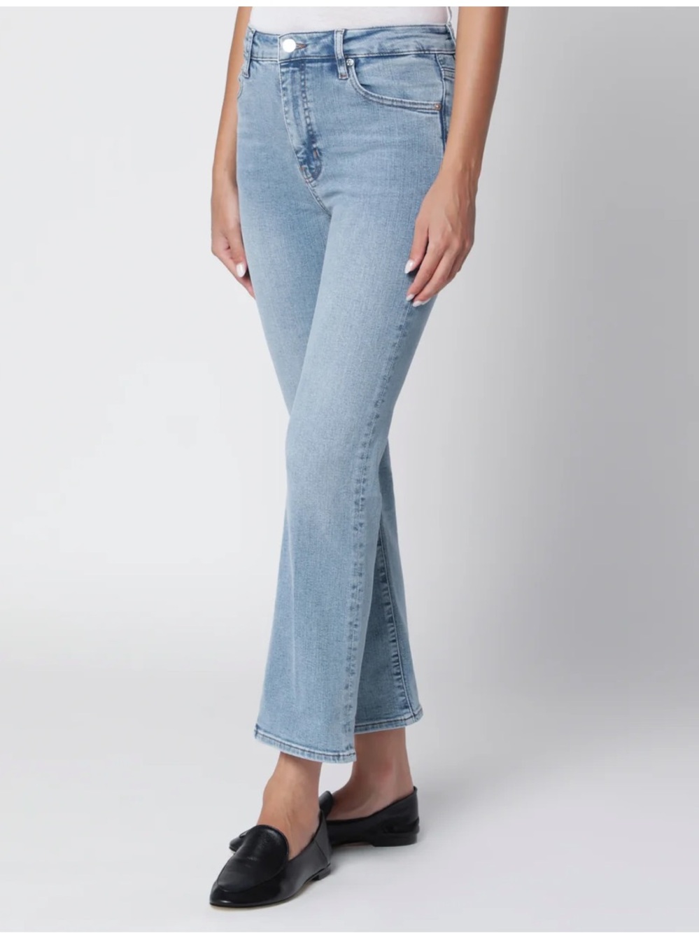 Frame Denim reboot crop denim Jeans in Lark